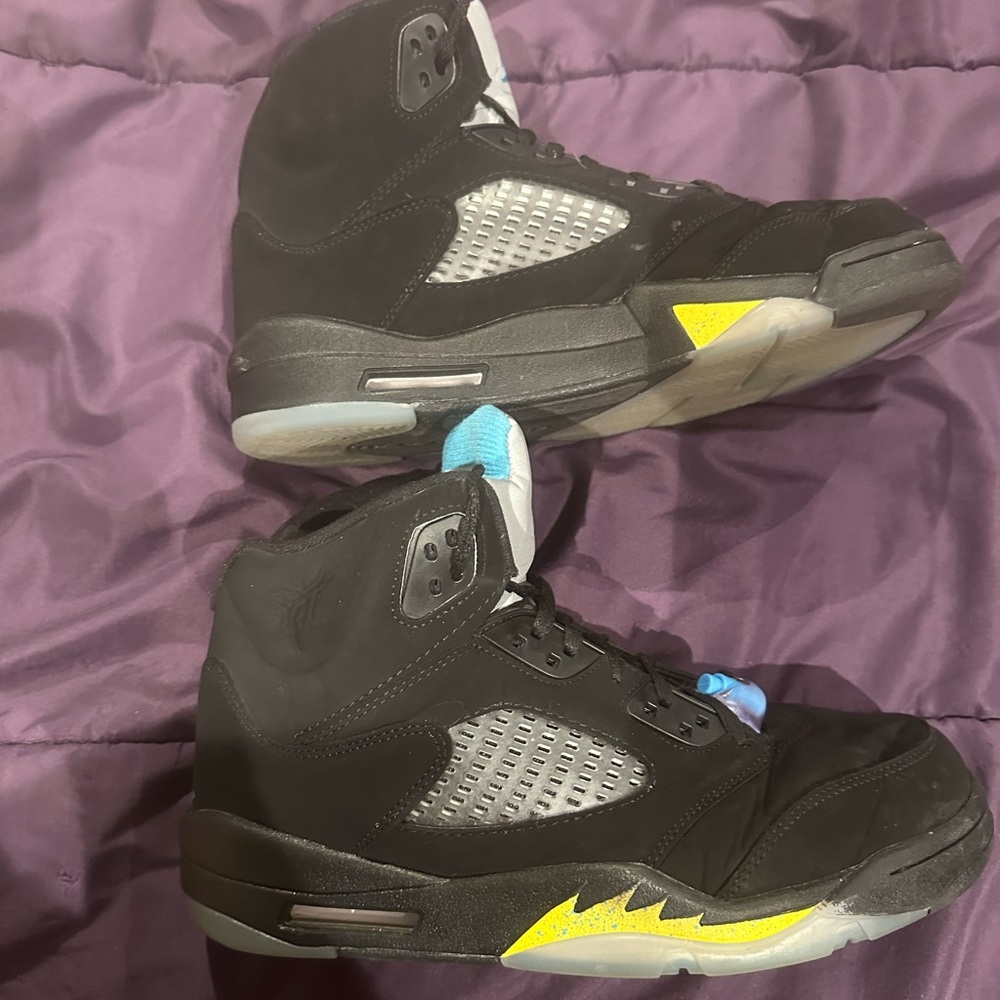 Nike Air Jordan Retro 5 Aqua Size 10